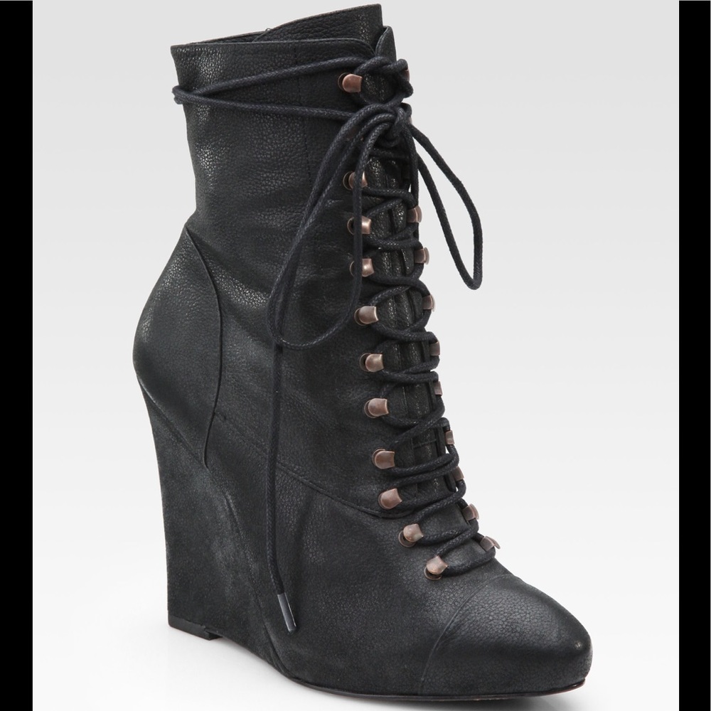 {Joie} Break On Through Leather Ankle Boots